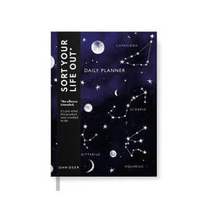 Ohh Deer Zodiac Constellation Linen Daily Planner